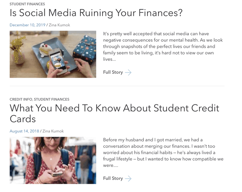 mint product marketing example
