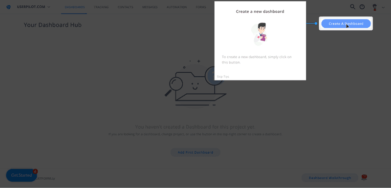 userpilot screenshot