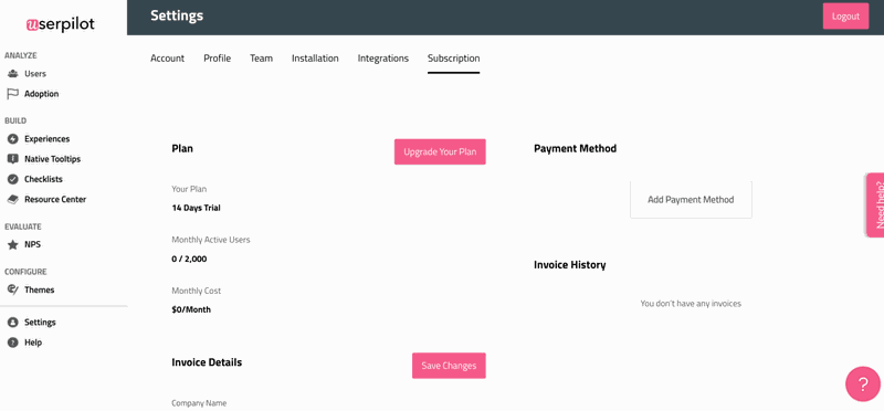 userpilot onboarding product experience