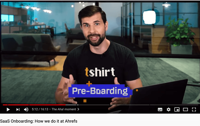 Ahrefs preboarding