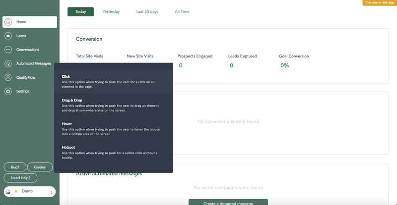Userpilot lets you build product tours without code