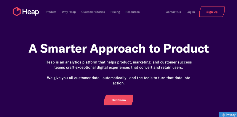 heap homepage