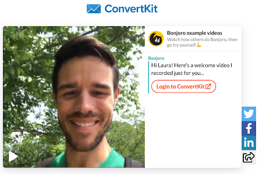 ConvertKit video tutorial