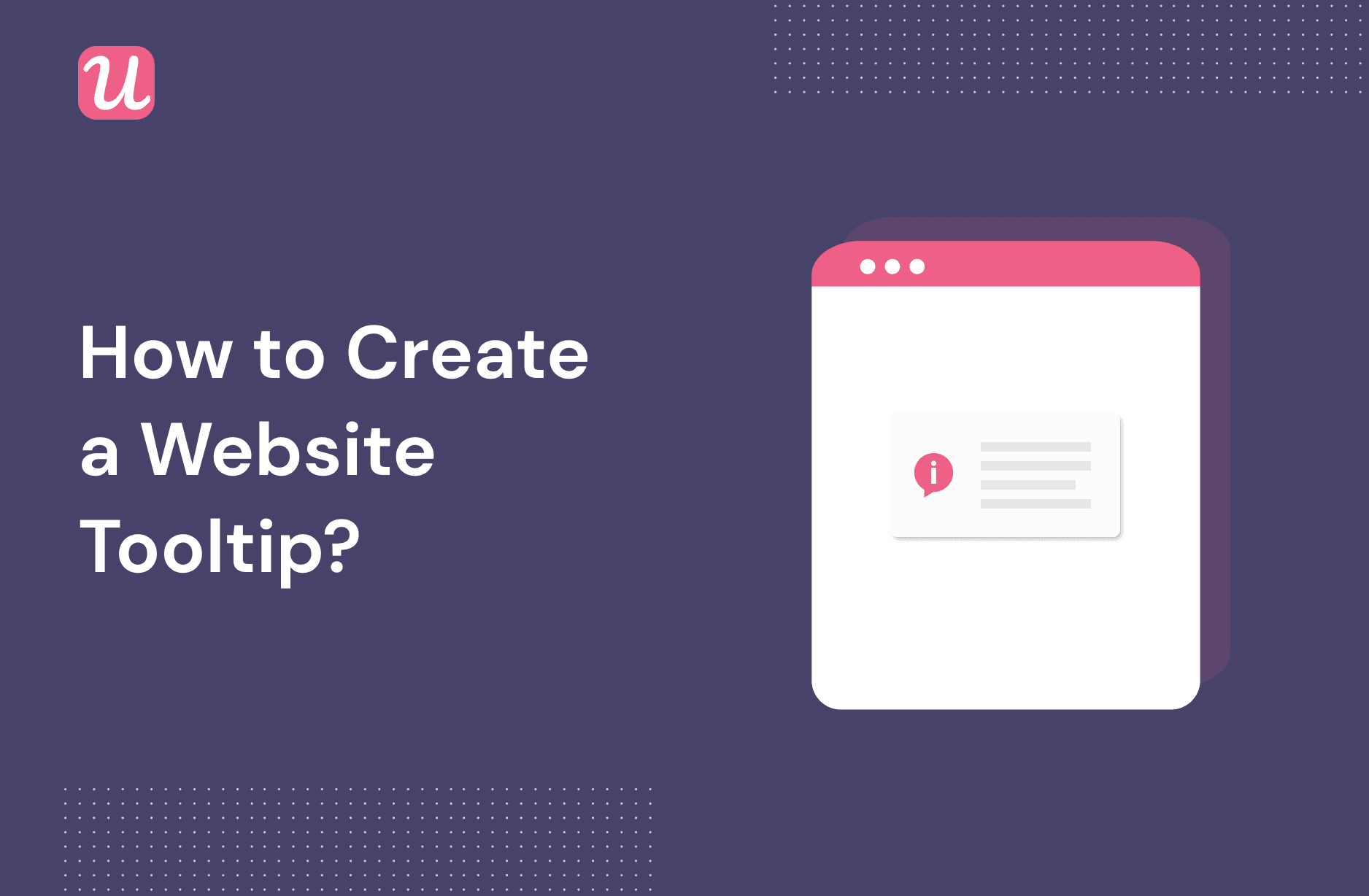 How to Create a Website Tooltip
