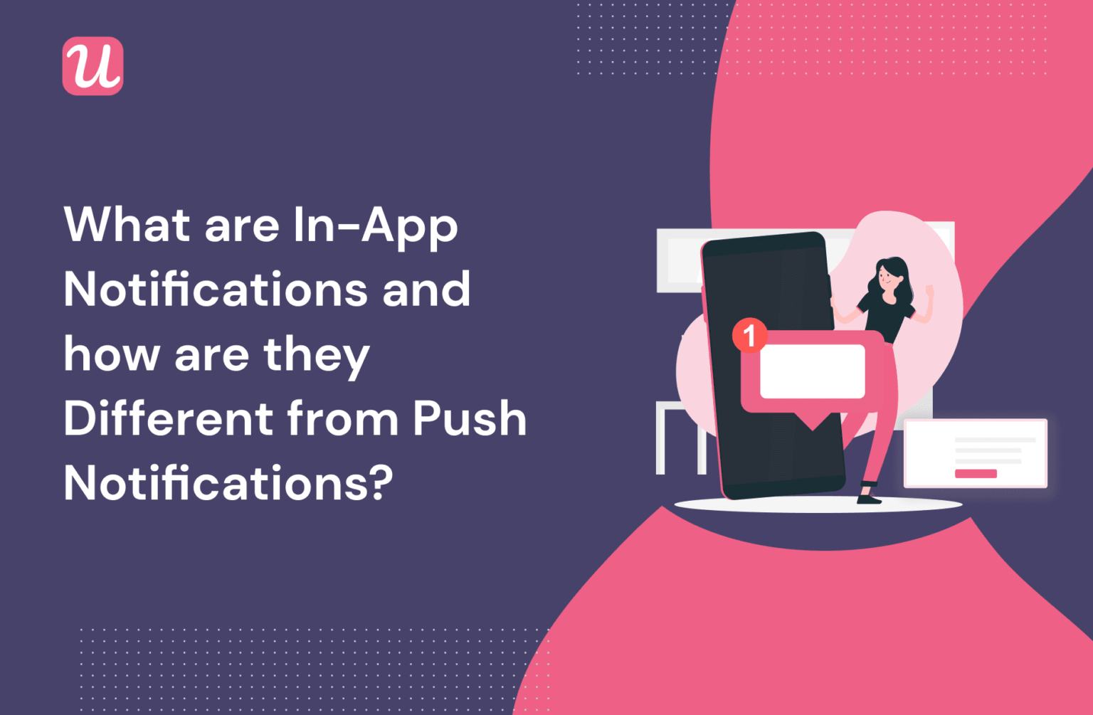 What are inapp notifications and how are they different from push