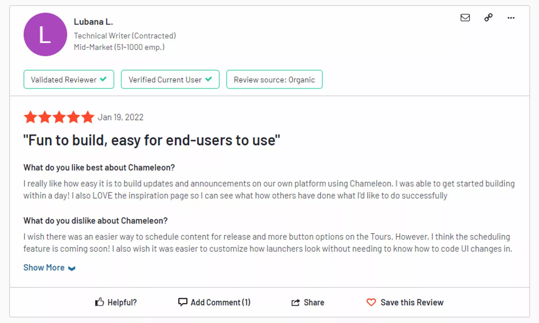 chaemeleon-good-review-quote-customer-onboarding-specialist