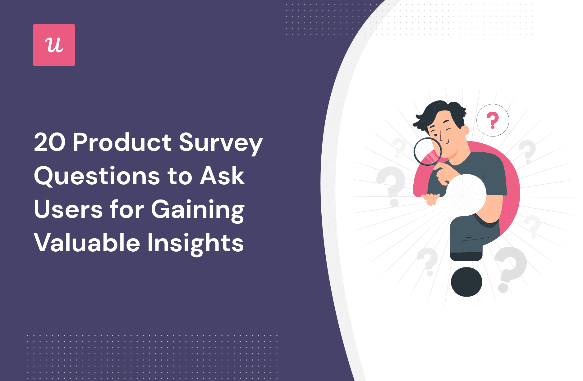 20 Product Survey Questions to Ask Users for Gaining Valuable Insights cover