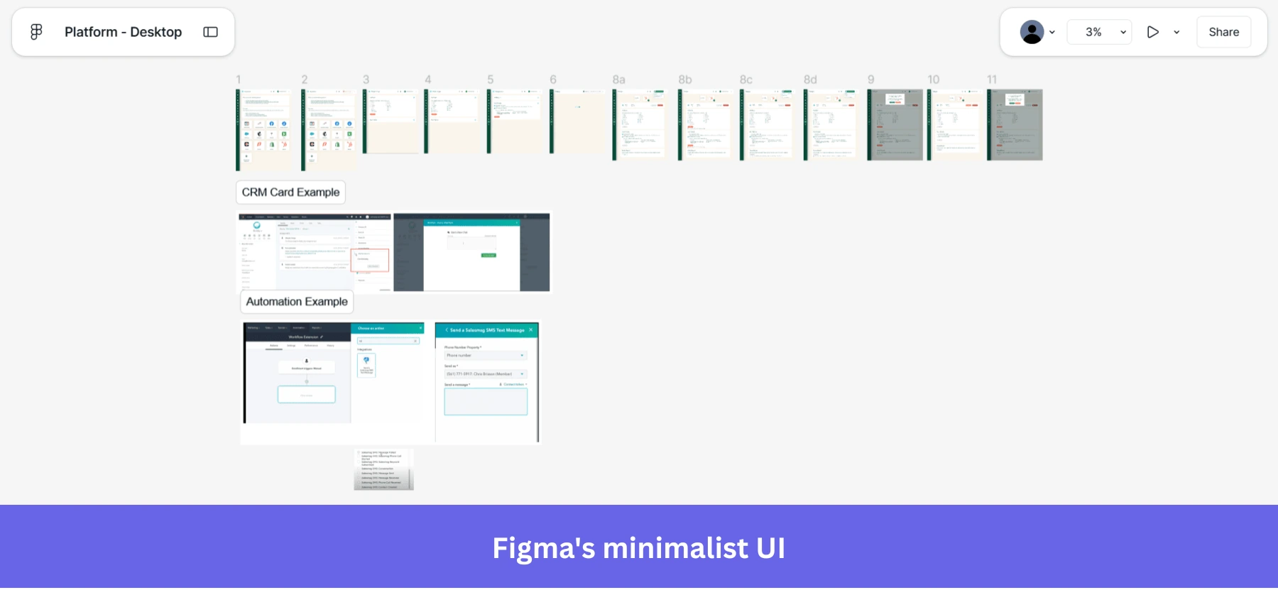 Figmas minimalist UI